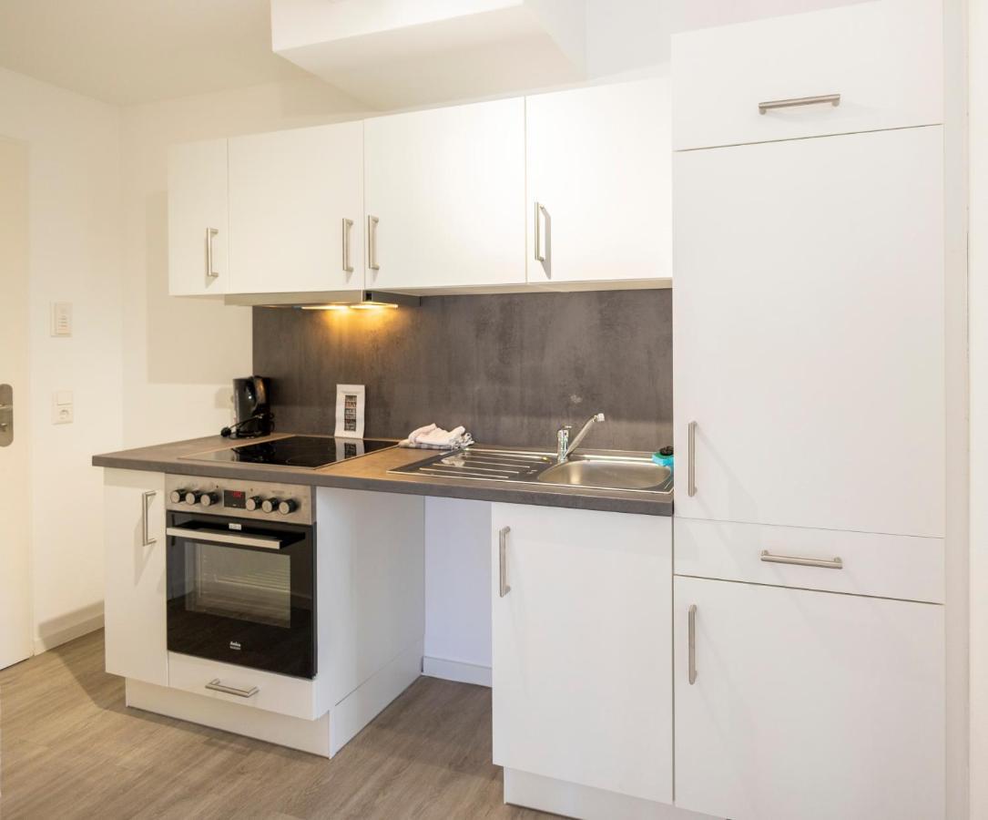 City Apartment Kuche Bad Im Zentrum Ravensburgs A09 Exterior foto
